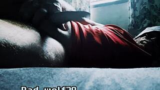 bad wolf28 strokes his thick cock hard outdoors