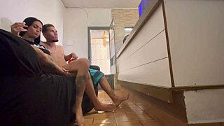 Blowjob and see through latina action—brazilian amateur gets fucked raw, full red clip