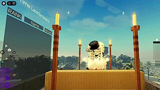 Lucky Bacon pounds cute teasing girl's tits and ass rough