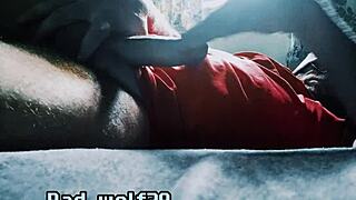 bad wolf28 strokes his thick cock hard outdoors