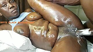 Step mom stares at son huge cock fucks missionary squirts pussy quickie