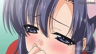 I tried sucking pussy first time in uncensored hentai anime