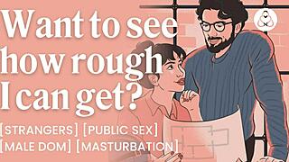 asmr office desk fuck with rough table sex and dirty talk