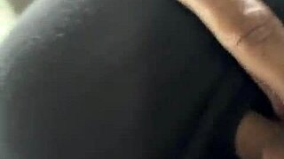 Wanna play with this pink pussy under her dress in the car?