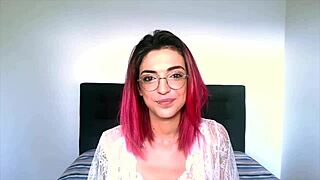 leila the 23-year-old french brunette skinny beauty with small natural tits discovers her naughty side in amateur fun