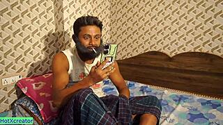 sasur ji fucks his horny new arab wife doggystyle creampie