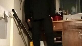 Sweaty Amateur Workout Session With Upbeat Music