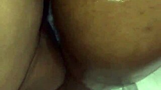 Pretty Black Ass Oiled Up For Anal Pounding