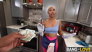 Thick Ass Daphne Takes Jovan Jordan's Quickest Big Cock Cum Bang