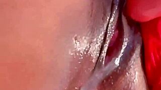 watch this horny college girl masturbate her wet pussy till she squirts