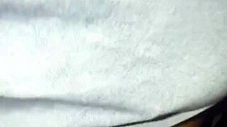 Kissesxxx Pounds Cucumber Deep In Ebony Pussy Public Squirting