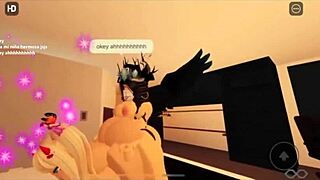 Hati berdegup kongkek punggung bitch futanari latina sampai pancut