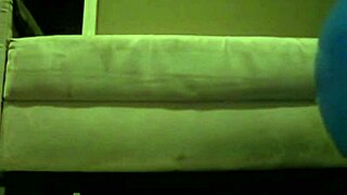 Sophie teases with balloons while masturbating in the living room and bathroom