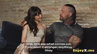 i crave her tatted bald pussy deepthroat cum slurp