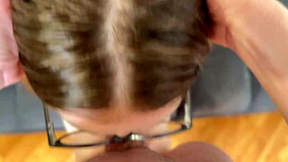 Colombian Teen's Sloppy Deepthroat Gagging Ends In Huge Facial Cum Swallow