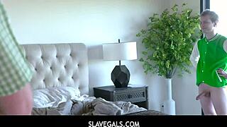 stepdad uses petite teen stepdaughter as fucktoy all day