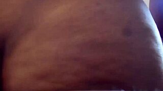 Curvy milf dirty talks oiled handjob pov