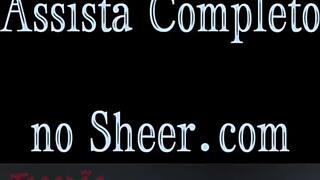 Fat latina prostitute chokes on huge cock before creampie