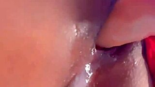 watch this horny college girl masturbate her wet pussy till she squirts