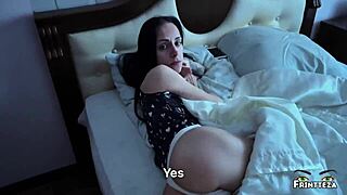 stepmom sneaks into stepson's bed for deepthroat cowgirl riding and throatpie finish