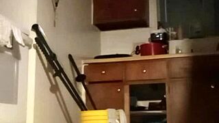 Sweaty Amateur Workout Session With Upbeat Music