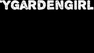 Sexy DirtyGardenGirl Self Anal Fists Asshole Prolapse