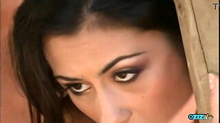 brunette whore's porch anal pounding ends in hot facial surprise