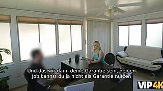 Die Hübsche Strip-Tänzerin Allie Rae Fickt Hart Gegen Geld Vor Der Kamera!