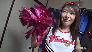 Cheerleader Cosplay Date Turns Steamy with Japanese Temptation