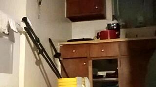 Sweaty Amateur Workout Session With Upbeat Music