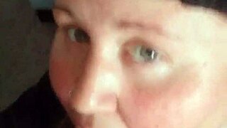 beautiful girl flashes then sucks his cock hard