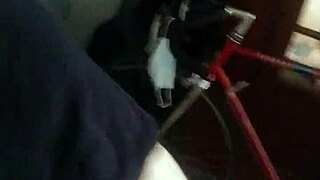 beautiful girl flashes then sucks his cock hard