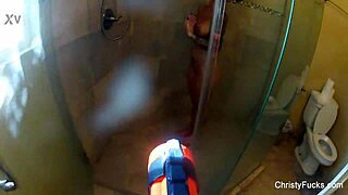 i love christy mack's big tits ass in steamy shower