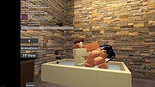 roblox bunny begs for hardcore ass and tit pounding!