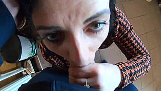 Milfycalla Fucked Ripped Pantyhose Cumshot Ep 248