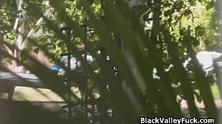 imagine nubian princess slurping your poolside cock