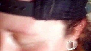 beautiful girl flashes then sucks his cock hard