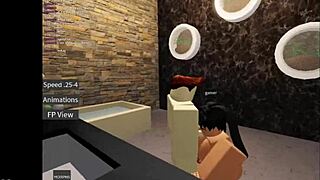 roblox bunny begs for hardcore ass and tit pounding!