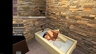 roblox bunny begs for hardcore ass and tit pounding!