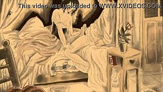 vintage erotic hairy drawings