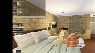 roblox bunny begs for hardcore ass and tit pounding!