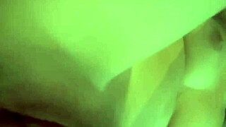 Rossmexicnaa masturbates wildly with new lingerie dildo?