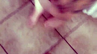 beautiful girl flashes then sucks his cock hard