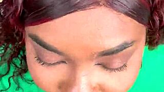 stranger big ass ebony latina wants monster cock creampie in woods