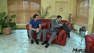 big tits amateur loves ASS FUCKED deepthroat in rough group orgy