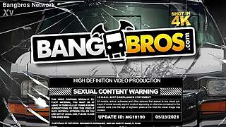 oiled brunette milf gapes on monster cock in hardcore interracial anal and pussy riding