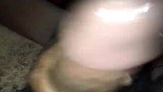 Young Skinny Black Teen DEEPTHROATS Sloppy with Spit Dripping Everywhere