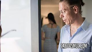 Naughty OLD MAN Pounds KYLIE ROCKET Doggy and Cowgirl