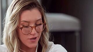 Blonde Addison Vodka Begs BBC Toy Usage