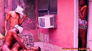 Slim Amateur Pornstars Cowgirl Ride African Big Dick Threesome